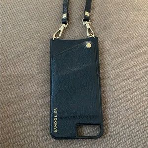 Bandolier cross-body phone accessory